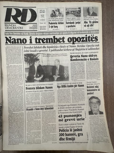 Rilindja Demokratike 1997-10-16